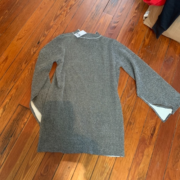 Hilary Macmillan bell sleeve sparkle dress. NWT. Retsil 109 - Picture 2 of 6